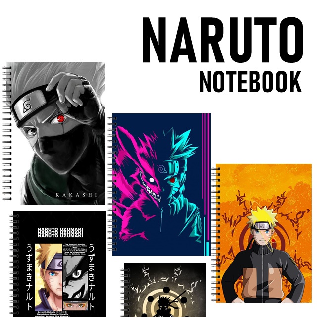 

Notebook Anime NARUTO Notebook A6 Spiral Notebook Kakashi Uchiha