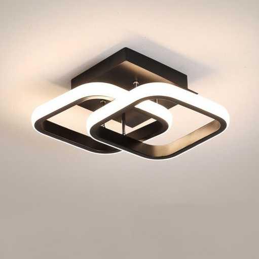 KAGU Lampu LED Plafon Ceiling Light Tri-color 22W 24x20cm - KG8021