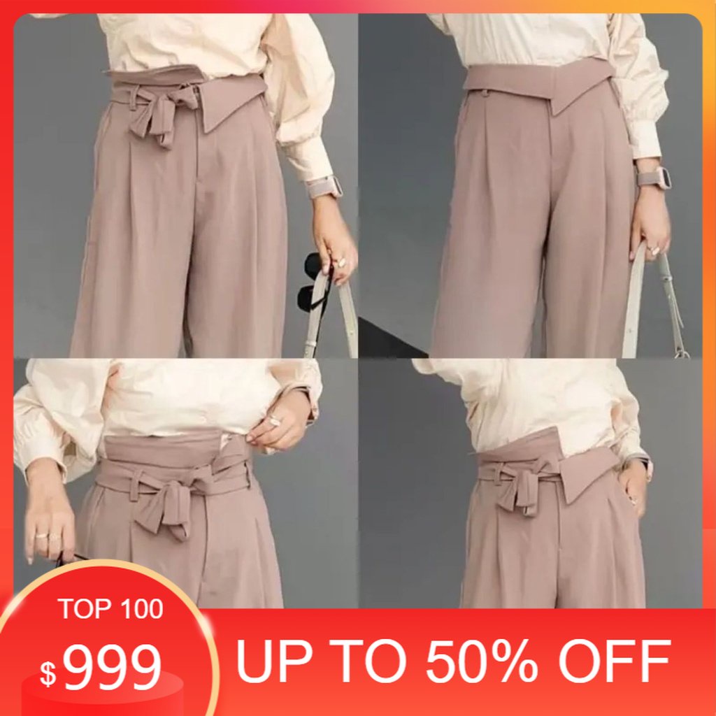 kulot wanita/ kullot wanita/ celana wanita/PGS Highwaist Kulot 4 Style