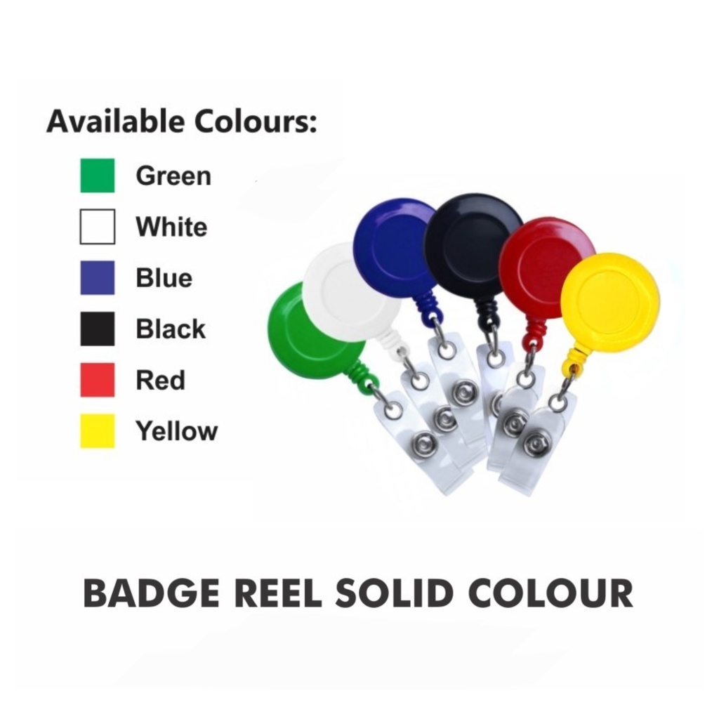 

Penjepit Jepitan Yoyo ID Card Name Tag Badge Rail