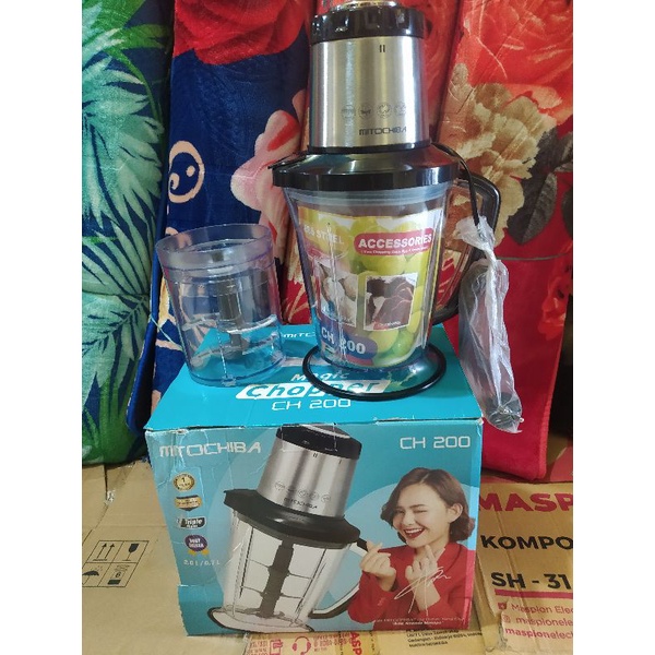 Jual CHOPPER MITOCHIBA CH 200 MAGIC FOOD CHOPPER PROCESSOR | Shopee ...
