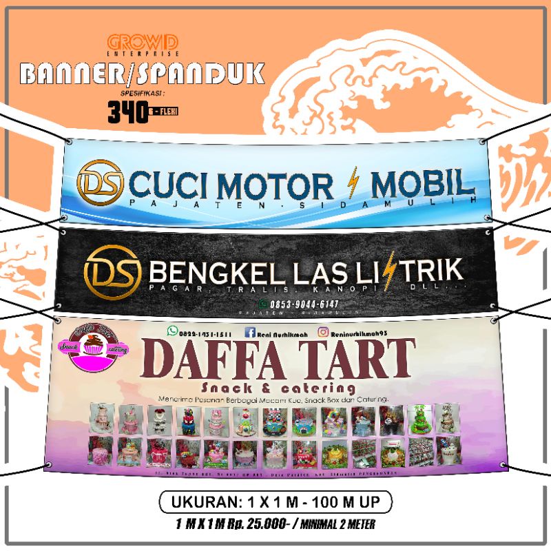 Jual Cetak Banner / Spanduk | Shopee Indonesia