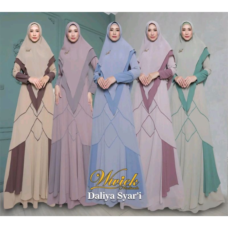 DALIYA SYARI BY WWIEK MUSLIMAH_READY SIAP KIRIM