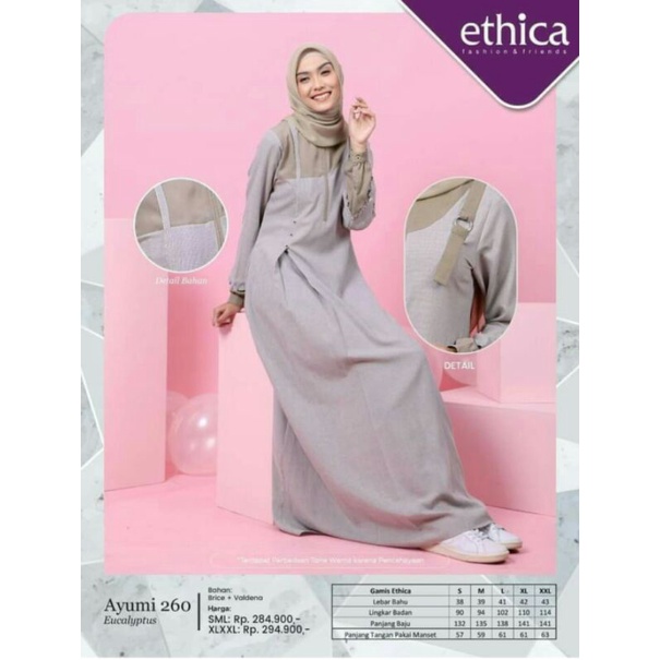 GAMIS ETHICA TERBARU AYUMI 260, GAMIS ETHICA AYUMI 262, GAMIS ETHICA AYUMI 282, GAMIS ETHICA AYUMI 3