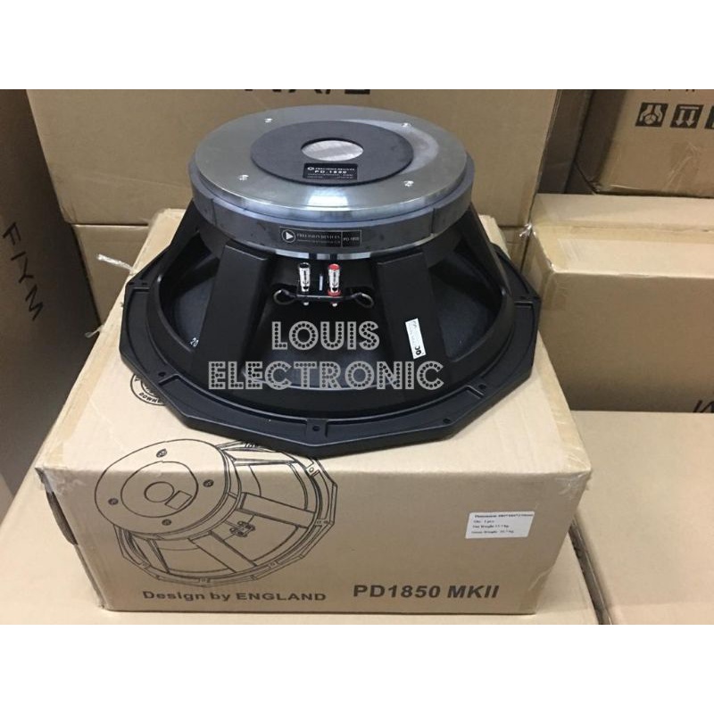Speaker Komponen PRECISION DEVICES PD 1850 PD1850 MK II 18 Inch Low Sub PD1850