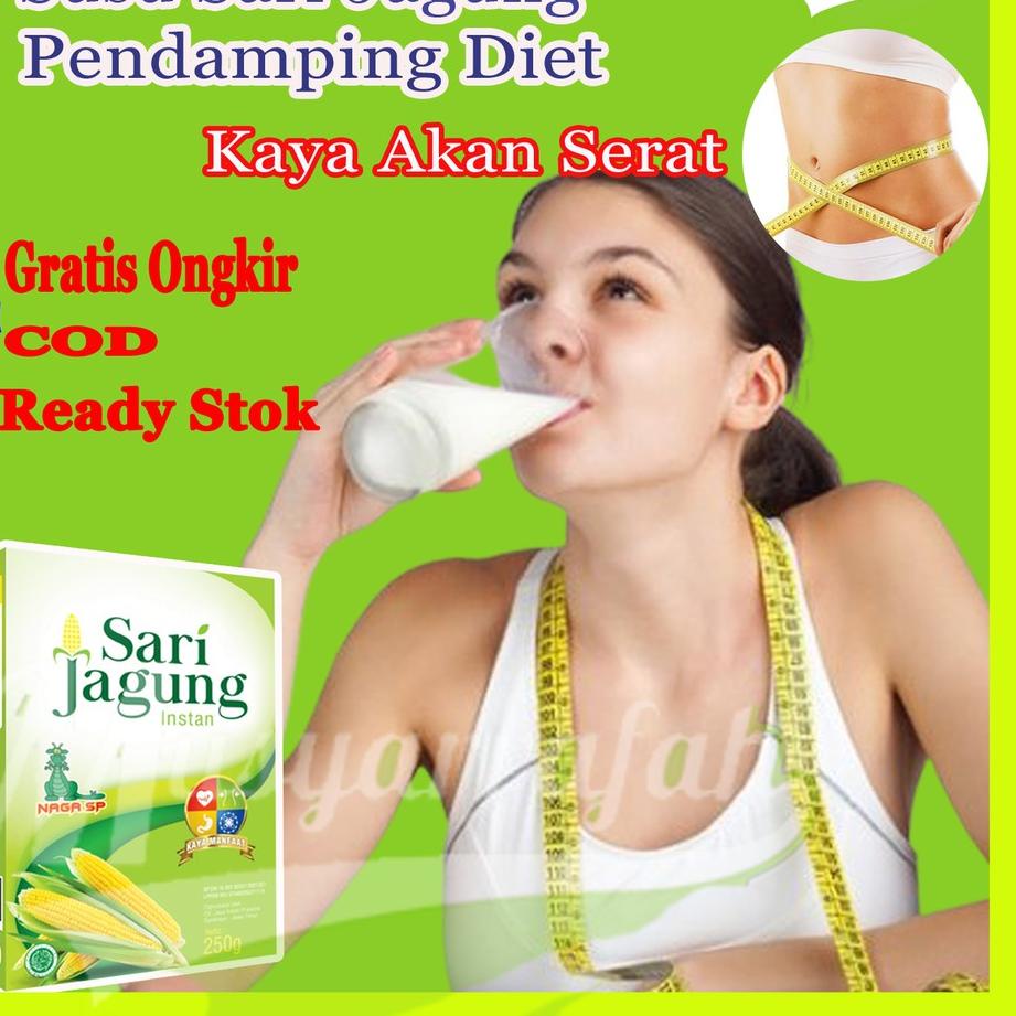 

➯Special Edition Susu Makanan Diet Bubuk Sari Jagung Pelangsing Slim Asli Murni Ampuh Wanita Aman Herbal Bpom COD ar4 Keluaran Bulan Ini