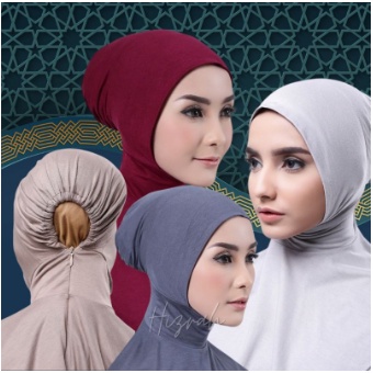 Ciput Ninja Premium Resleting Kaos Daleman Hijab Antem