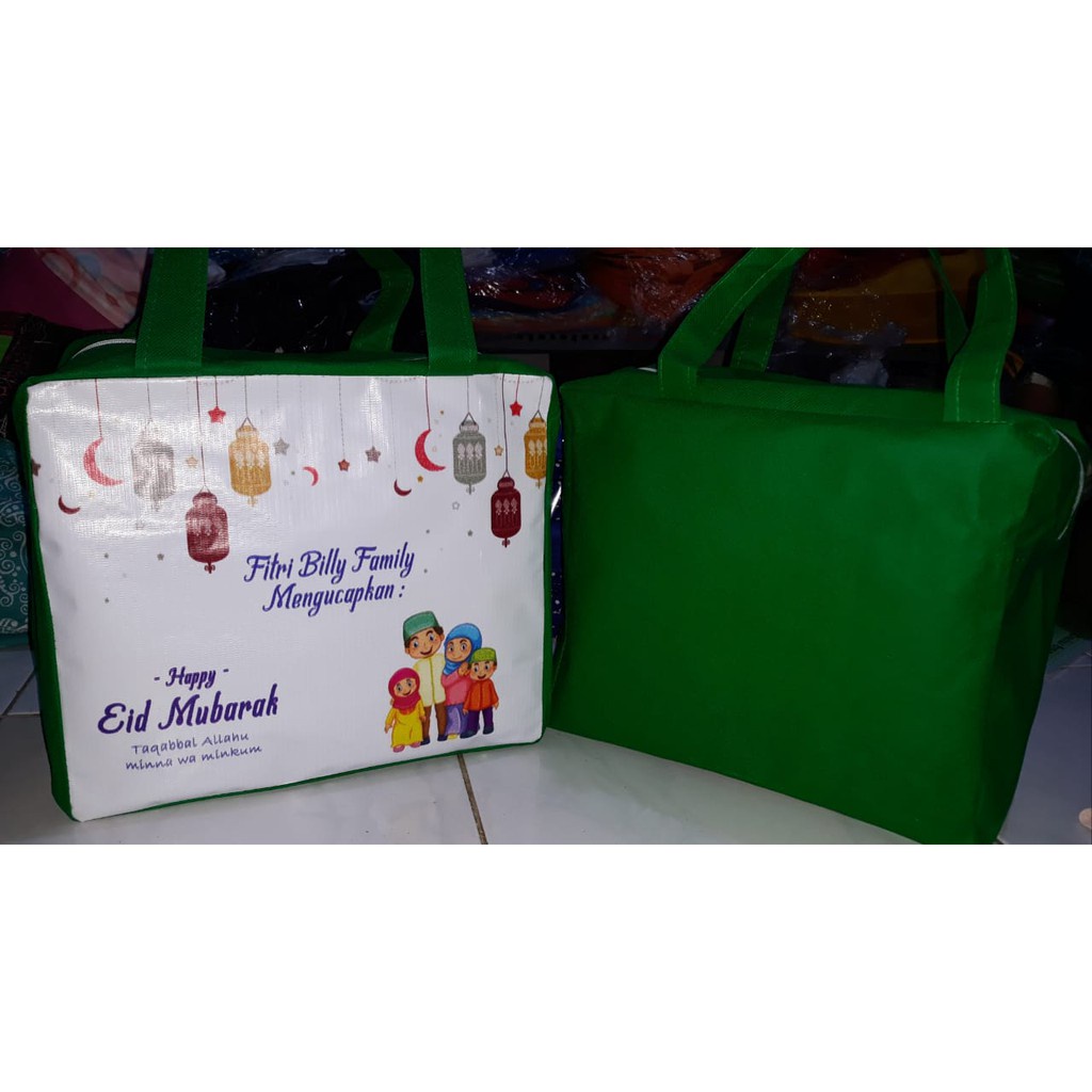 TAS BINGKISAN LEBARAN/SOUVENIR  IDUL FITRI TAS RESLETING/PARSEL LEBARAN