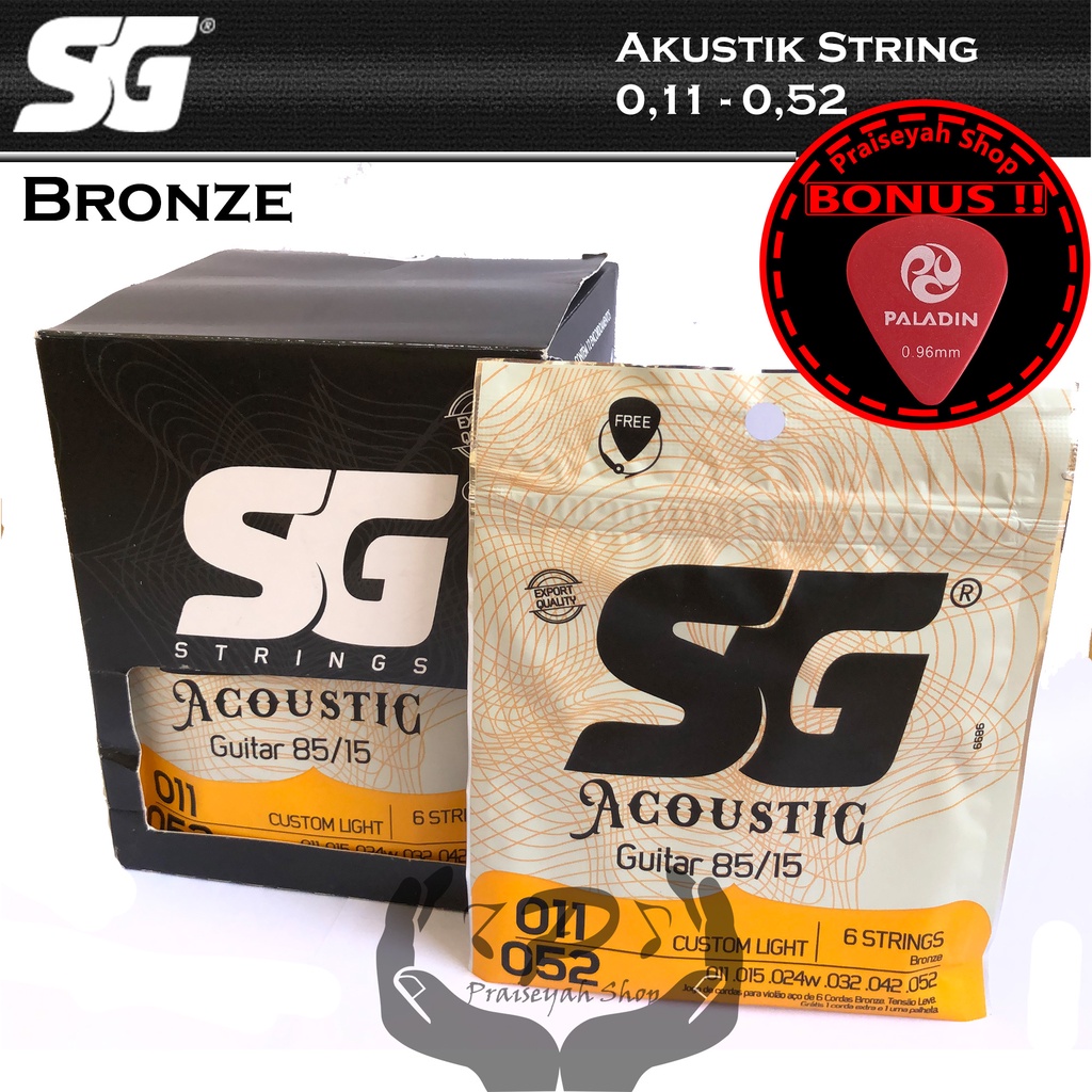 Senar Gitar Akustik String 0,11 SG Original