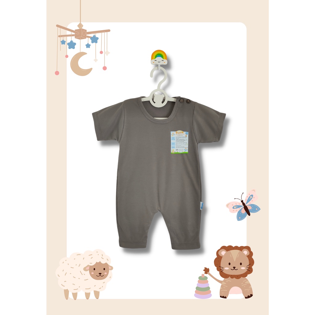 HANSOP PENDEK BAYI BARU LAHIR / JUMPER BABY SNI / JUMPSUIT BAYI MURAH WARNA / BODYSUIT BABY NEW BORN (HOGW2)