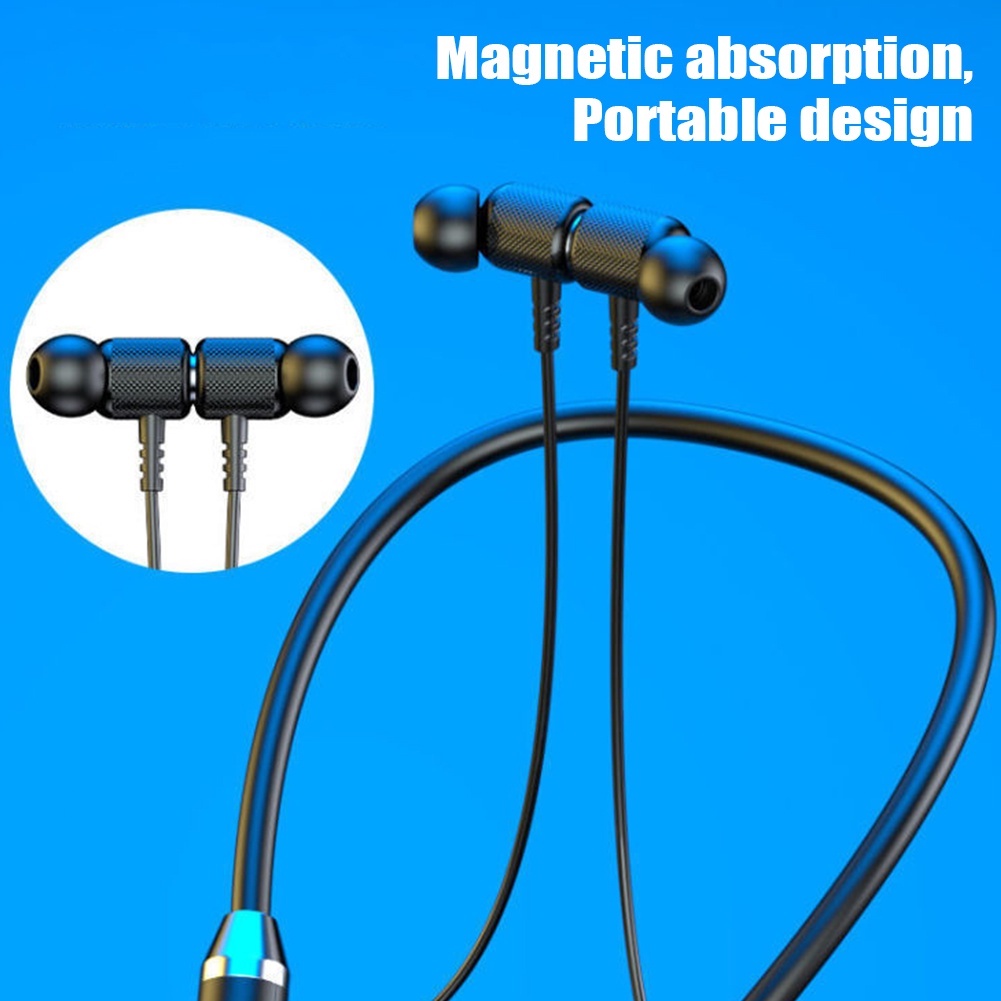 Headset Bluetooth Wireless Sport Music Bass Stereo  In-Ear Earbuds IPX6 Waterproof