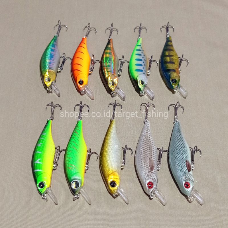 Minnow Muara Lidah Pendek 9cm 12gram - Umpan Casting Mangrove Jack Barramundi Lure Karang Dangkal