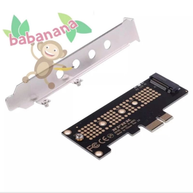 PCIE 1x to nvme adapter converter ssd pci express x1 long bracket