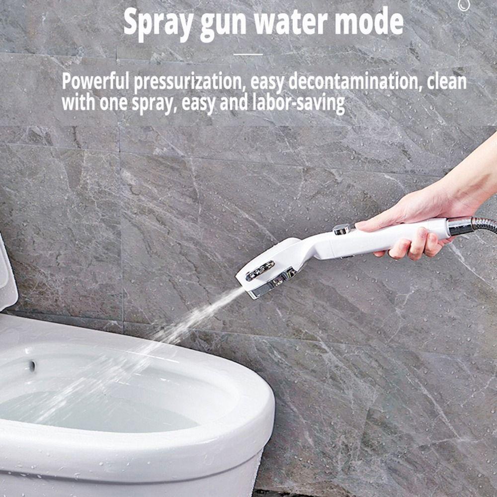 Shower Head Adjustable Shower Nozzle Atas Dengan Tombol Switch On Off 4mode