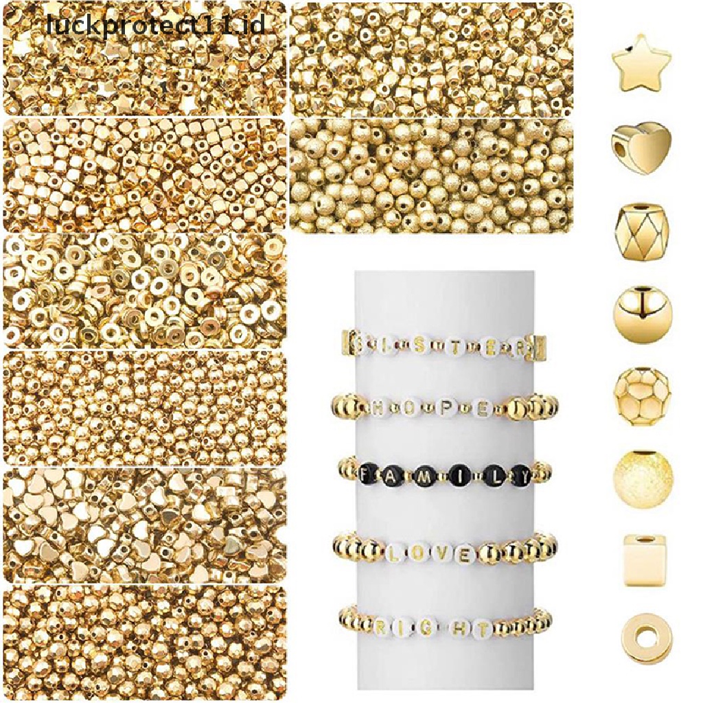 /Fashion Hot// Fashion// 100 Pcs CCB Beads Bulk Longgar Spacer Beads DIY Temuan Gelang Membuat Perhiasan.