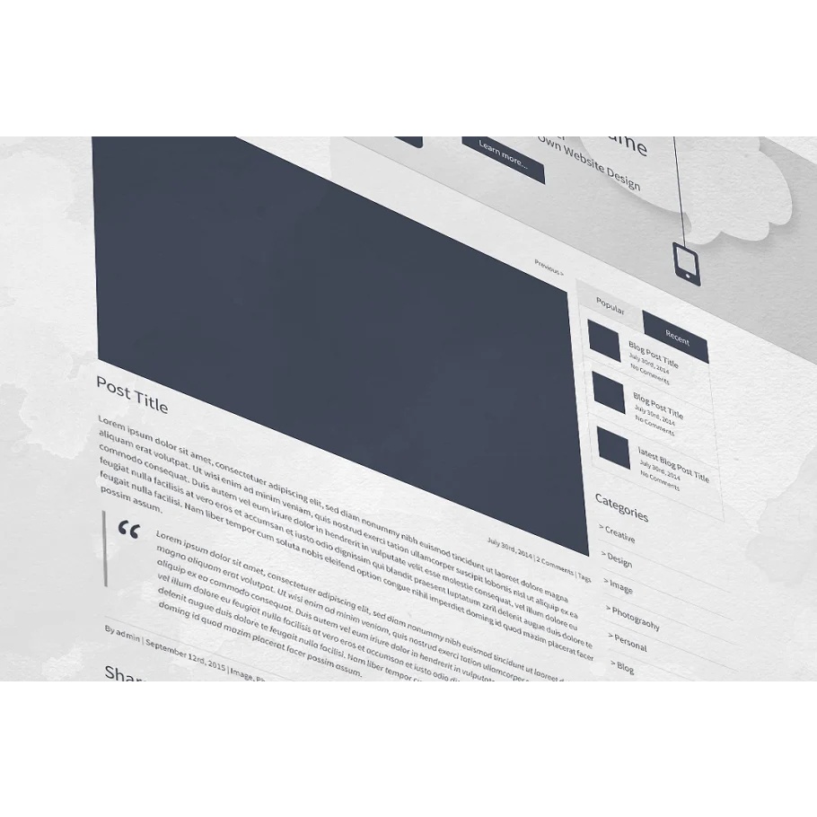 75 Layouts Webdesign Wireframe Kit