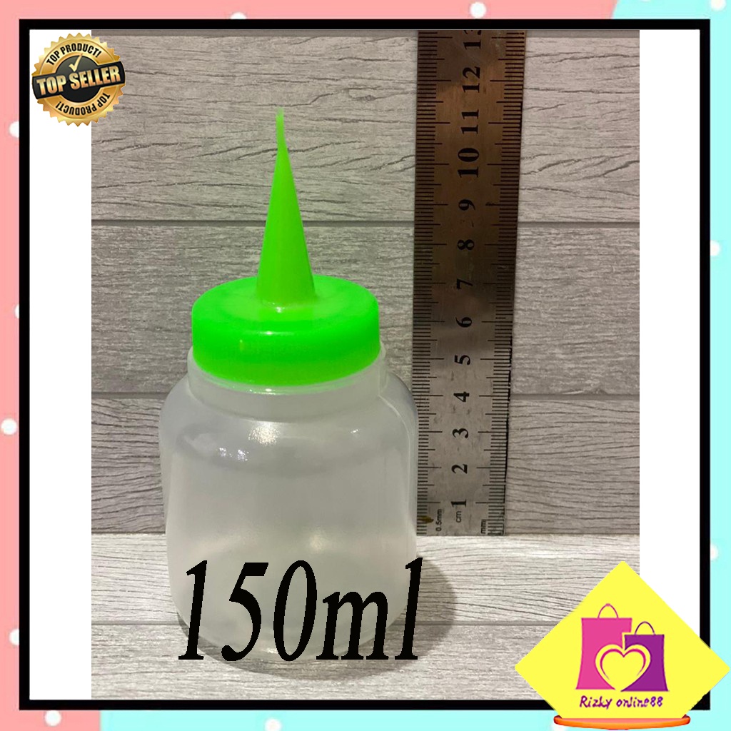 Rizkyonline88 Botol kecap warna gogo ukuran 150ml GOGO 002