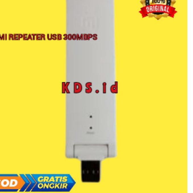 Booming Xiaomi WiFi Extender 2 /Penguat Sinyal Wifi V2 USB 300Mbps