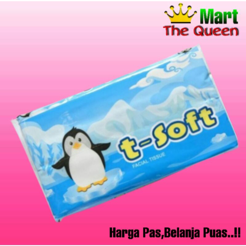 T-SOFT tissue 250 sheet tisu facial