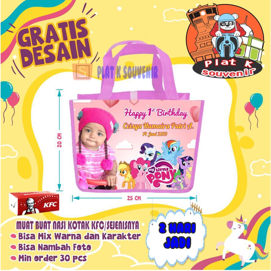 

GOODIE BAG PROMO / TAS CUSTOM DESAIN / SOUVENIR
