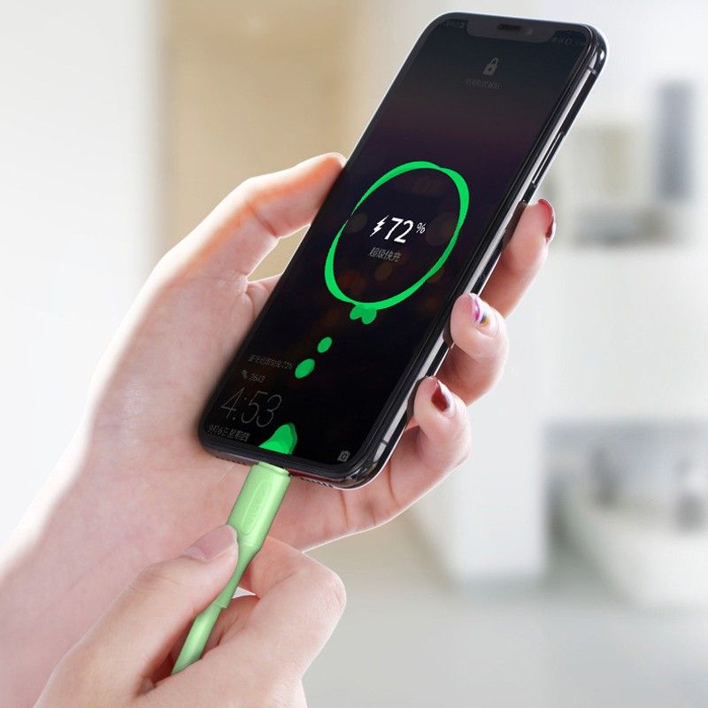 Kabel Data Micro Usb Macaron Suport Fast Charging Fleksible Cable