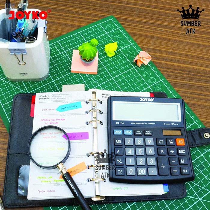 

CALCULATOR KALKULATOR JOYKO CC-11A 12 DIGITS CHECK CORRECT #ORIGINAL
