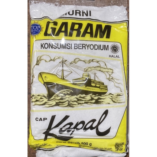 

Garam Halus Cap Kapal (500 gr)