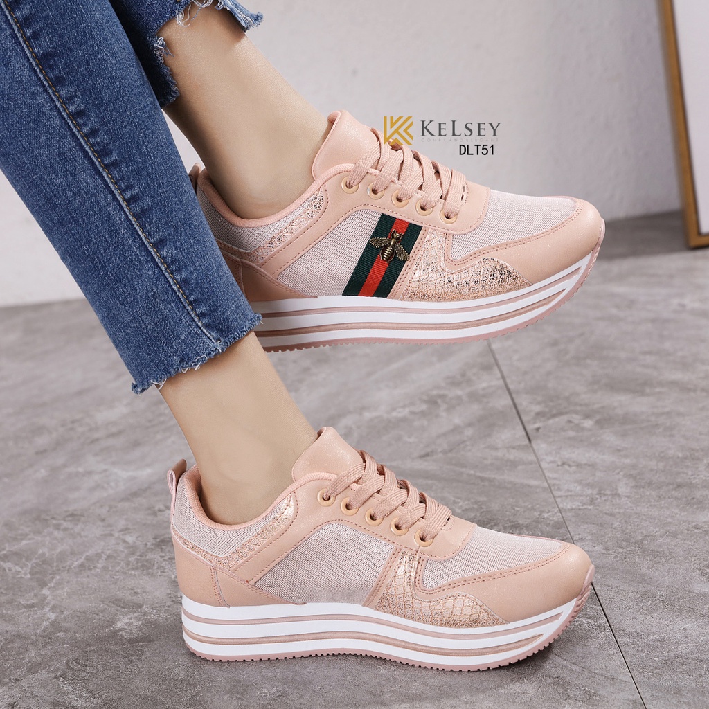 NICOLE SEPATU WEDGES TALI KELSEY DLT51 WEDGES SEPATU WANITA