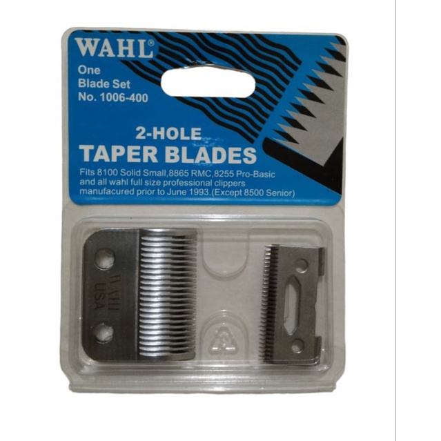 Mata Pisau Cukur Rambut WAHL USA 2-Hole Taper Blades