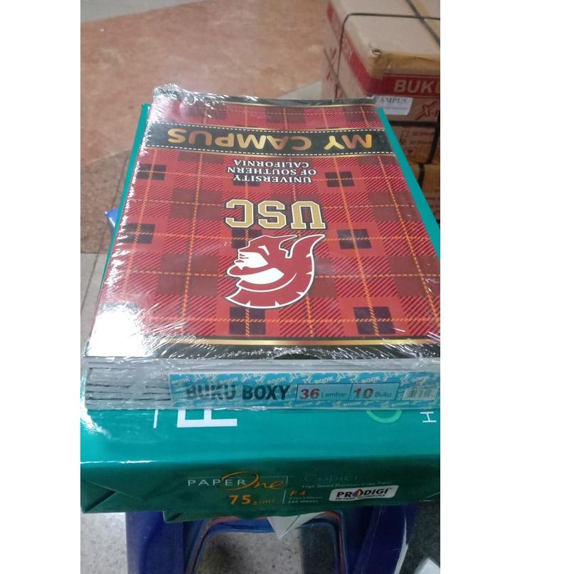 

민 Buku Tulis Campus 36 lembar PANJANG X-BOX (per pack) Hot Sale