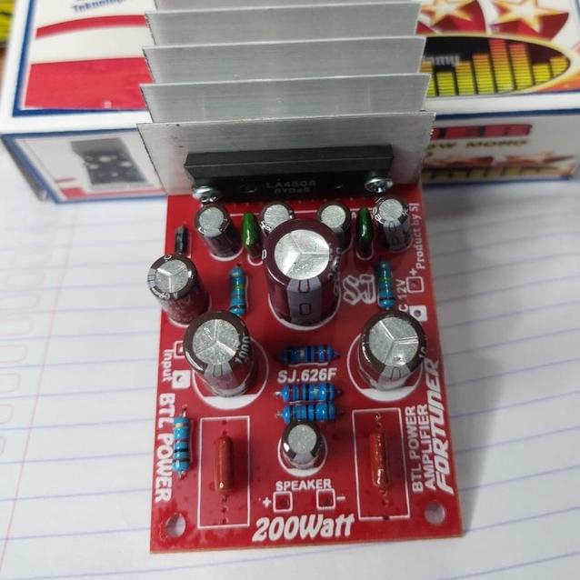 Booming KIT POWER MOBIL BTL 200 WATT DC 12 V FORTUNER