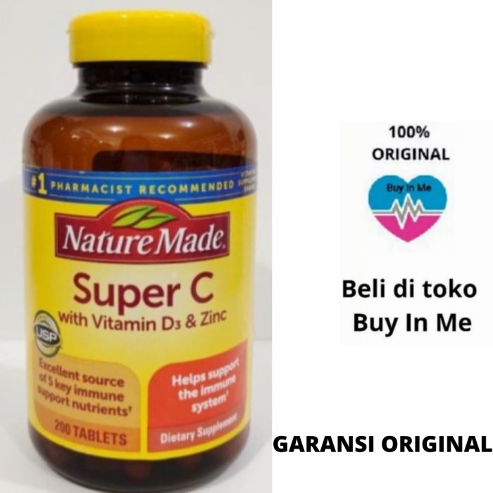 Nature Made Super C Immune - Nature Made Super C Vitamin D3 & Zinc