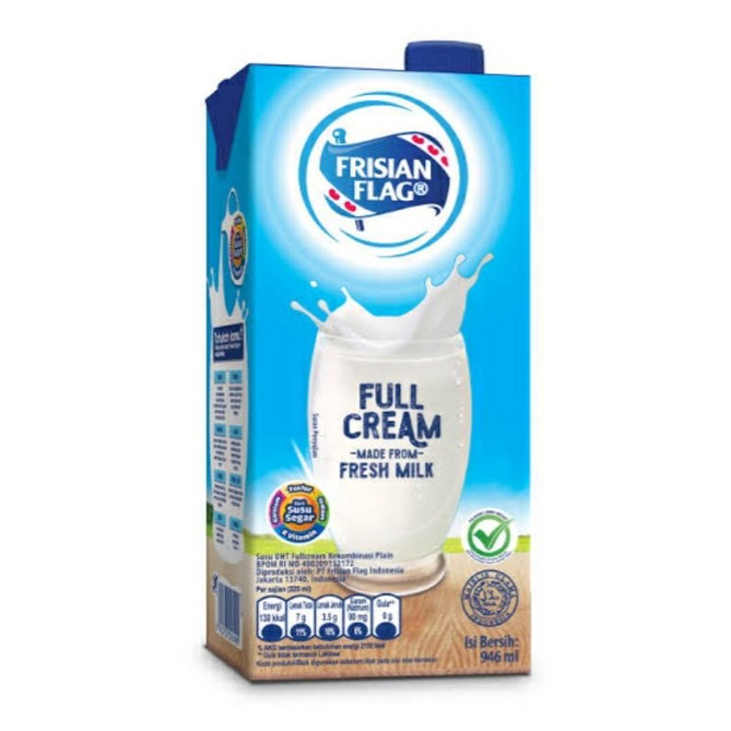 

Susu Frisian Flag UHT 946ml - Full Cream