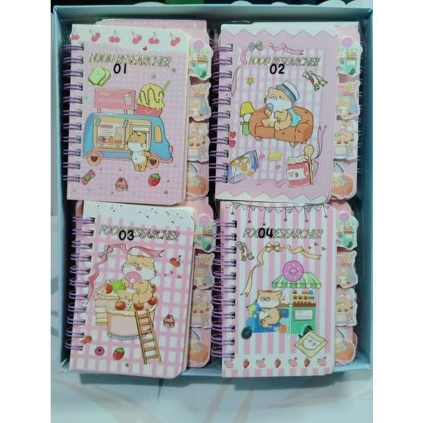 Jual Notebook Ring Motif Spilar Mini A7 Buku Catatan Mini Ring Memo Tulis Diary Book