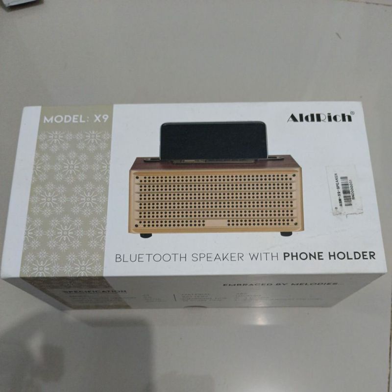 Speaker bluetooth 5.0 Aldrich X9