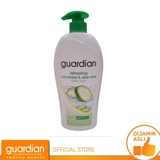 PROMO SERU (BISA COD) Guardian Refreshing Cucumber & Aloe Vera Body Wash 1L TERLARIS TERPERCAYA ORIG