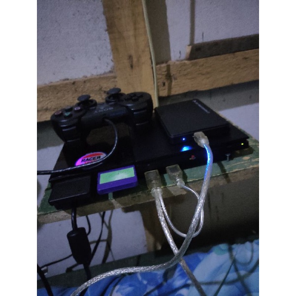 PS2 SLIM SERI 9006 MULUS NOMINUS HARDISK 320GB FULL GAME