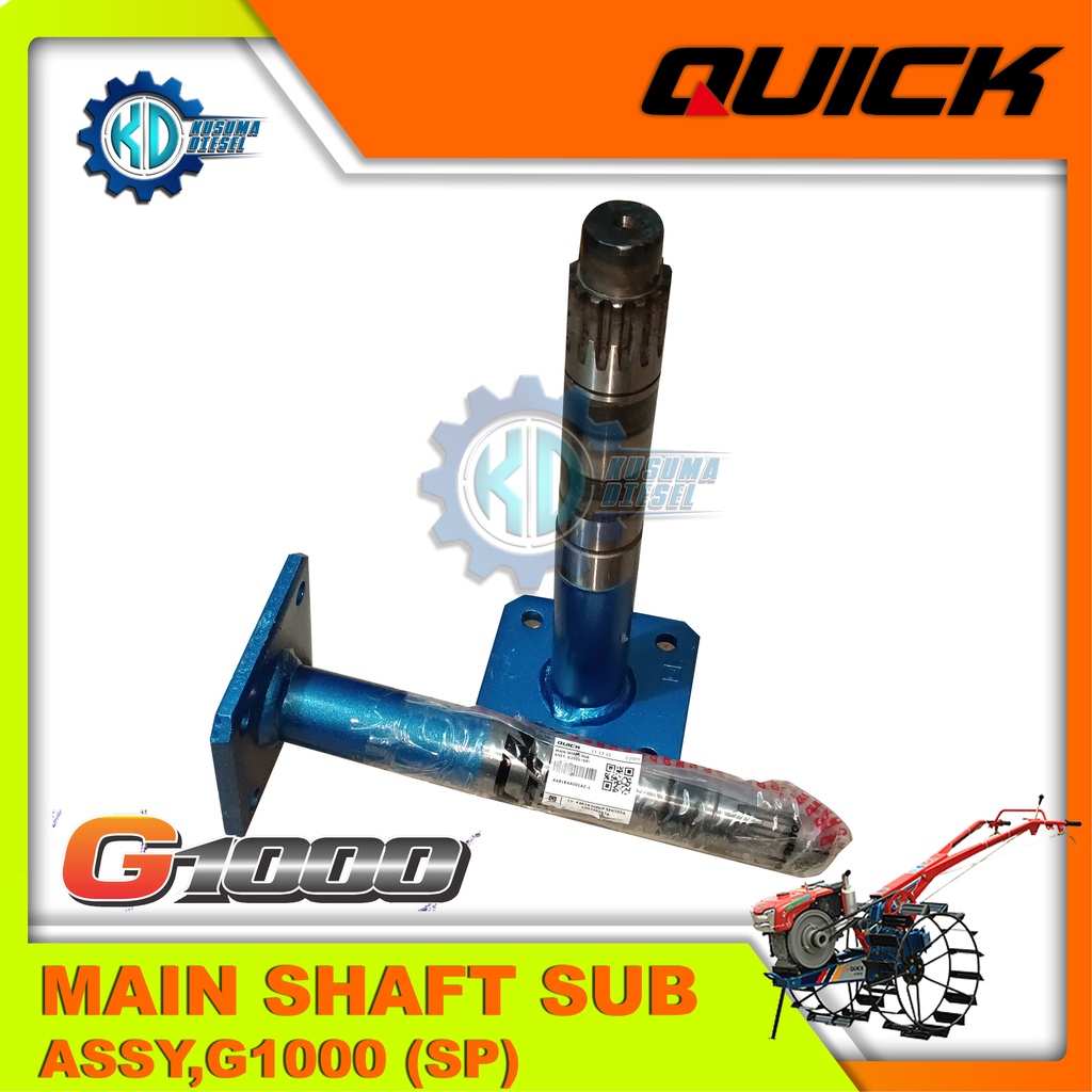 MAIN SHAFT SUB ASSY, G1000 (SP) - AS RODA TRAKTOR QUICK
