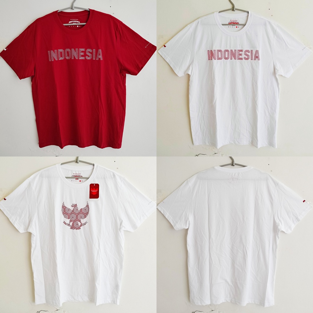 Kaos Giordano Original Indonesia's Independence Day