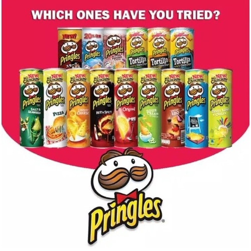 

Pringles Potato 42 gr & 102 gr All Varian - Keripik Kentang Pringles