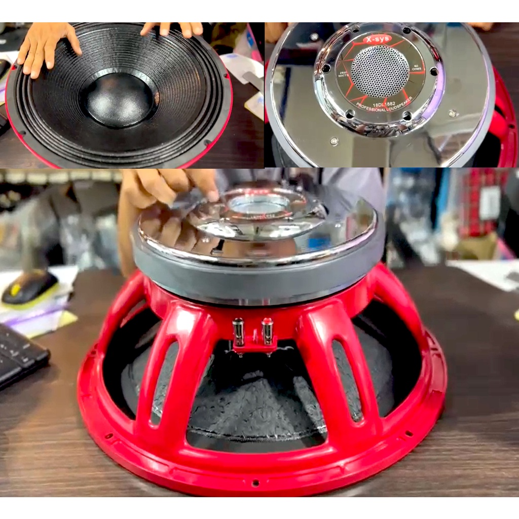 X-sys 18DL1882 Komponen speaker