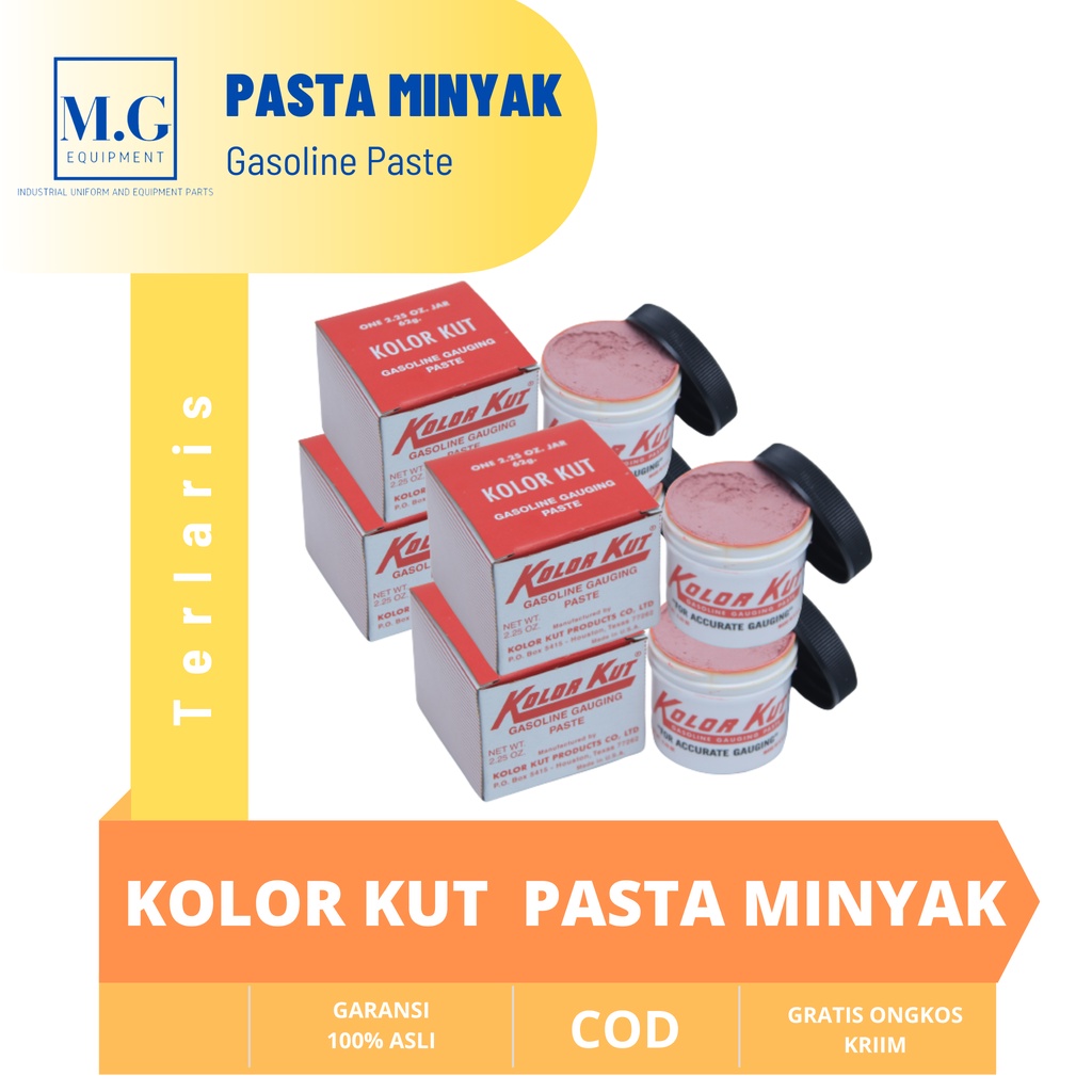 Pasta Minyak | Pasta Air | Kolor Kut Gasoline | Kolor Kut Water | Untuk Cek Kadar Air &amp; Minyak BBM