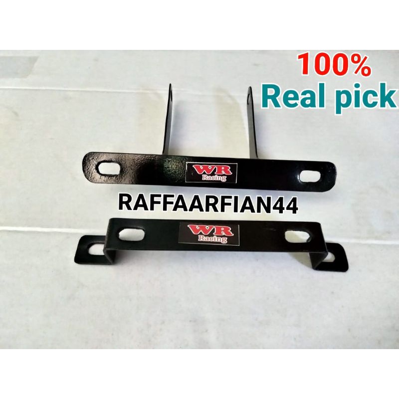 Dudukan plat nomor Wr155 depan belakang Breket plat nomor Wr155