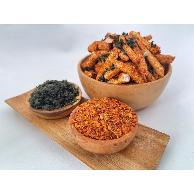 

Basreng Pedas daun jeruk