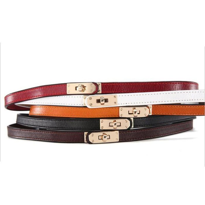 Ikat Pinggang Wanita Ikat Pinggang Wanita Belt Tali Sabuk Fashion Korea Premium "Her" - Red(O1R3) Sa