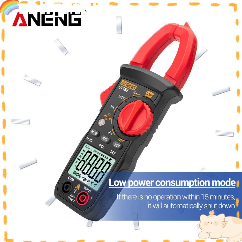 Solighter Digital Clamp Meter Ammeter Multifungsi NCV Ohm Test Tester Arus Listrik