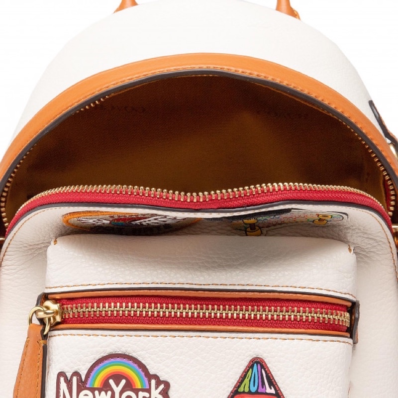 Coach Charter Backpack 18 With Patches (CA137)