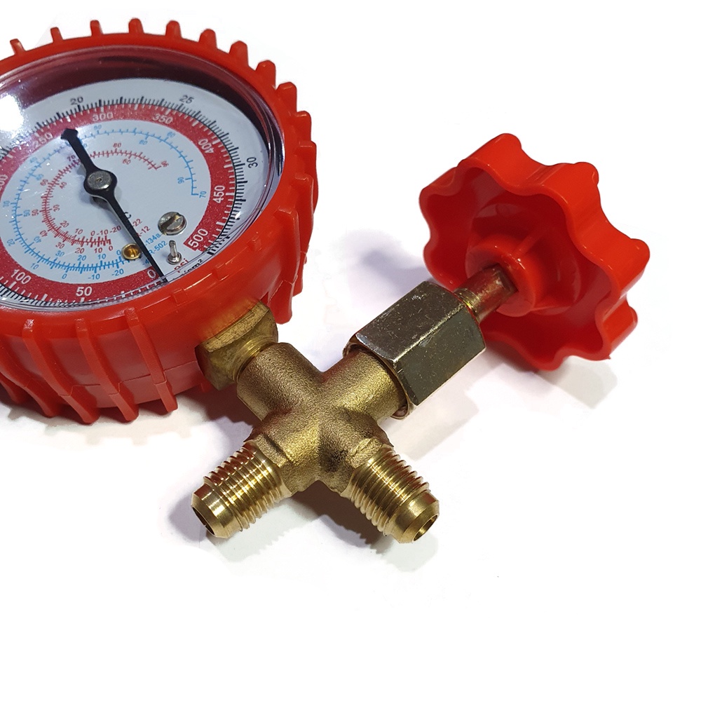 Manifold Single Pressure Gauge 500 Psi Pengukur Tekanan Gas