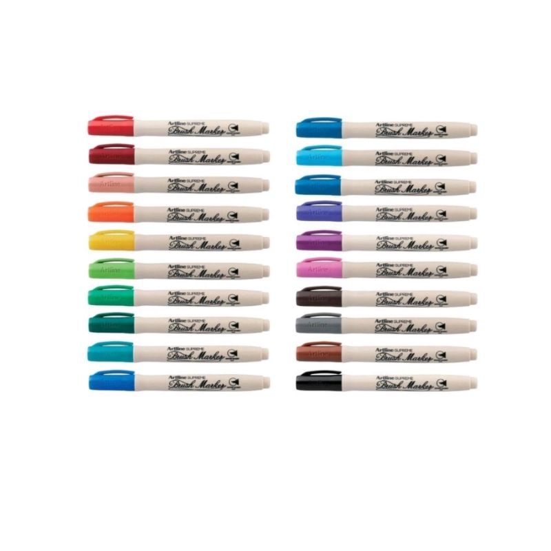 

Artline supreme brush marker