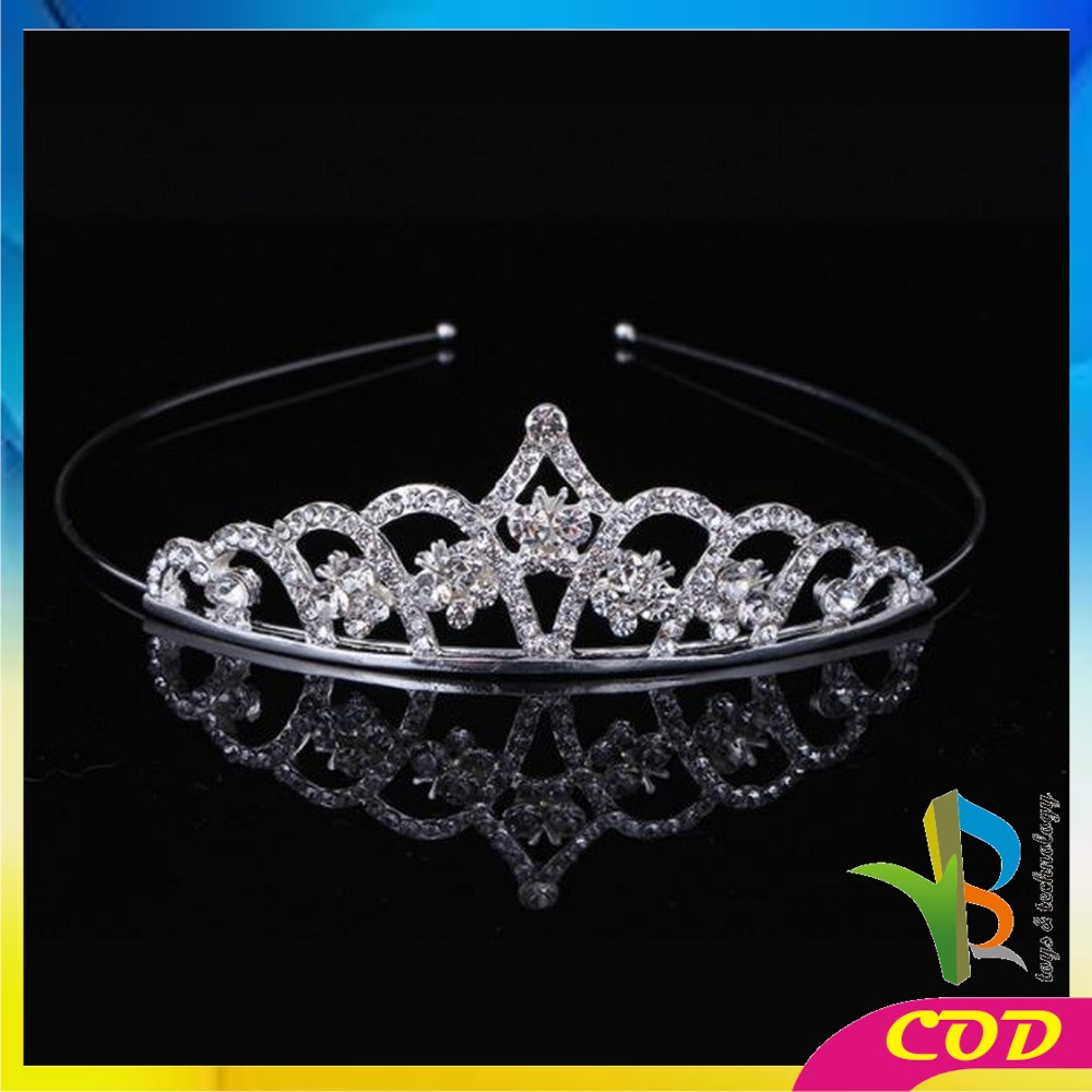 RB-K81 Mahkota Anak Perempuan Bando Mahkota Wanita Korea Fashion Bando Princess / Bandana Mahkota / Mahkota Ulang Tahun